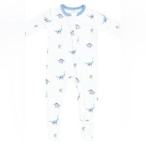 Kyte Baby Zippered Footie in Jurassic - size 6-12 months